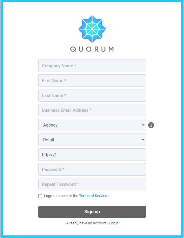 Get Started Quorum